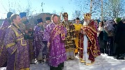 Крестный ход в храме Преображения Господня с. Кудеиха Порецкого района.